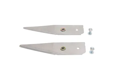 2er-Set Schneidmesser 9,1 cm (3") für Mähroboter AL-KO Alko Robolinho 100 Robolinho 1000 Robolinho 3000 Robolinho 4000 (OEM 440434 122-297)