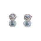 2er-Set Schneidmesser 9,1 cm (3") für Mähroboter AL-KO Alko Robolinho 100 Robolinho 1000 Robolinho 3000 Robolinho 4000 (OEM 440434 122-297)
