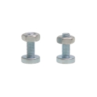 2er-Set Schneidmesser 9,1 cm (3") für Mähroboter AL-KO Alko Robolinho 100 Robolinho 1000 Robolinho 3000 Robolinho 4000 (OEM 440434 122-297)