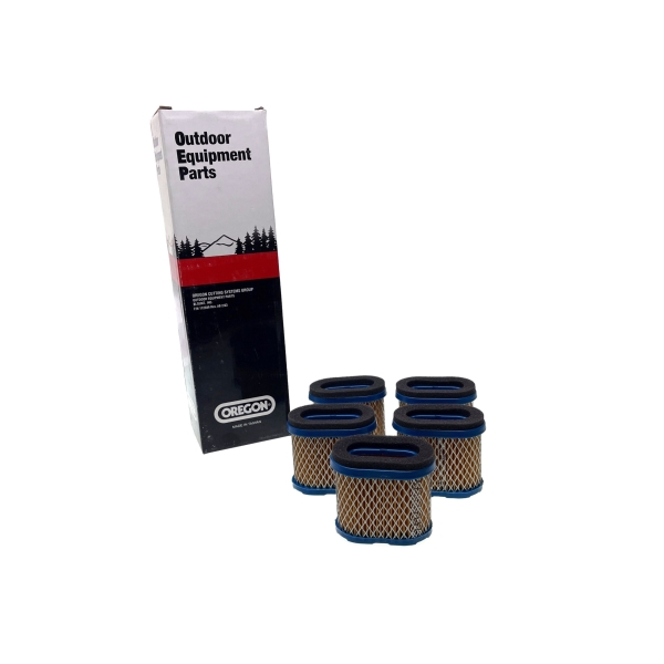 5 x Oregon Luftfilter 100 mm x 76 mm x 64 mm für Briggs & Stratton Intek Pro 110400 111400 121400 111600 121600 122600 (OEM 690610 498596 697029)