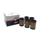 5 x Oregon Luftfilter für Tecumseh Tecnamotor Spektra Centura ECV TVS H35 5 73 mm x 44 mm x 21 mm (OEM 2341-0051)