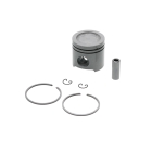 AIP Kompletter Kolben für Husqvarna 322R 323R 325RDX 325RX 323P 322 E Jonsered BC2125 34-mm-Freischneider (OEM 537013275)