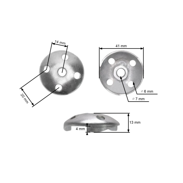 Anlassergegenstück für Honda GX25 GX35 UMK Motoren (OEM 28451Z0H003 28451-Z0H-003)