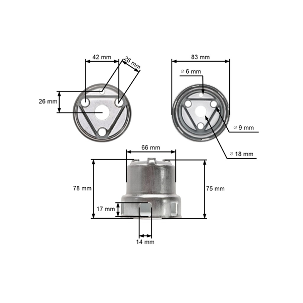 Anlassergegenstück für Honda GX340 GX390 11,0 PS 13,0 PS (OEM 28451-ZE3-W01)