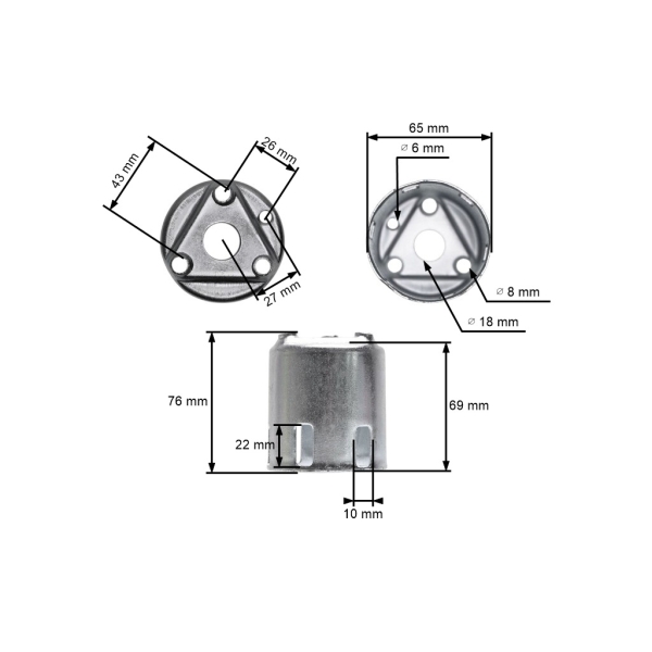 Anlasserriemenscheibe für Honda GX340 GX390 Motoren 11,0 PS - 13,0 PS (OEM 28451ZE3W01 28450-ZE3-W11 28451-ZE3-W01)