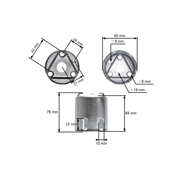 Anlasserriemenscheibe für Honda GX340 GX390 Motoren 11,0 PS - 13,0 PS (OEM 28451ZE3W01 28450-ZE3-W11 28451-ZE3-W01)