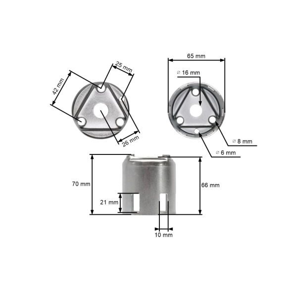 Anlassersperre für Honda GX240 GX270-Motoren Metall-Flachverriegelungen (28451-ZE2-W01)