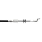 Antriebszug Radantriebskabel für Rasenmäher Castel Garden Stiga Mountfield Alpina Honda (OEM 381001143/0 81001143/0 81001143 1136-0722-01)