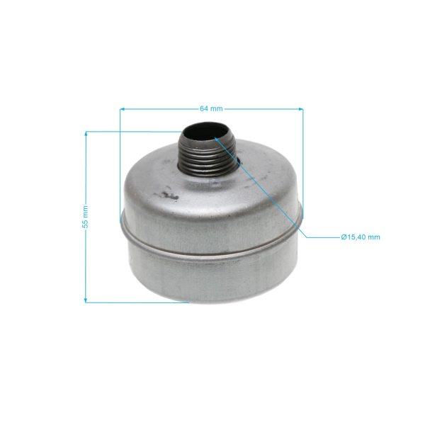Auspuff für Briggs & Stratton Motoren Leistung 3,0 PS - 4,0 PS (OEM 298830 394569S)