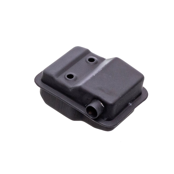 Auspuff für chinesische Motorsensen und Motorsensen aus dem Hobbymark mit einem Hubraum von 32 ccm