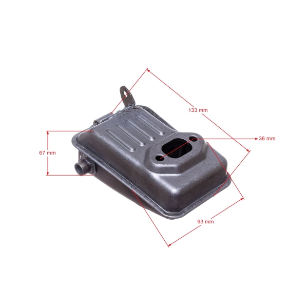 Auspuff für Freischneider OLEO-MAC Oleomac Sparta 42 44 (OEM 61200018R)