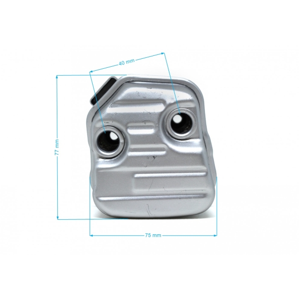Auspuff für Kettensägen Stihl MS171 MS181 MS211 MS171C MS181C MS211C (OEM 11391400609 11391400602 11391400604 11391400607)