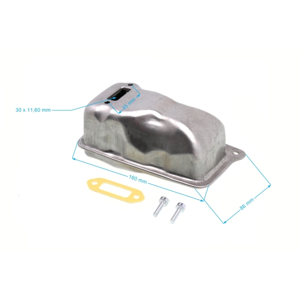 Auspuff für Trennschneider Stihl TS410 TS420 (42381400610)