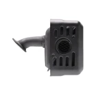Auspuff Modell 2 für Honda GX110 Motoren GX120 GX140 GX160 Zongshen 168FB (OEM 18300-ZE1-900 18310ZF1000 18310-ZE1-000 18310-ZE1-010 18310-ZF1-000)