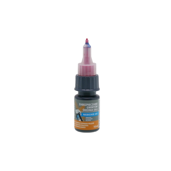 Blauer Kleber für Befestigungsschrauben, mittelfest TECMAXX 10 ml