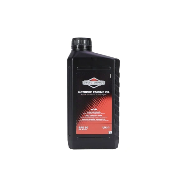 Briggs & Stratton 4-Takt-Motoröl 1,0 L SAE 30 für Rasenmäher Traktoren und andere Gartengeräte (OEM 100007E)