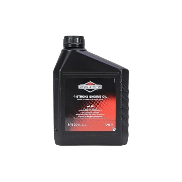 Briggs & Stratton 4-Takt-Motoröl 1,4 L SAE 30 für Rasenmäher Traktoren und andere Gartengeräte (OEM 100006E)