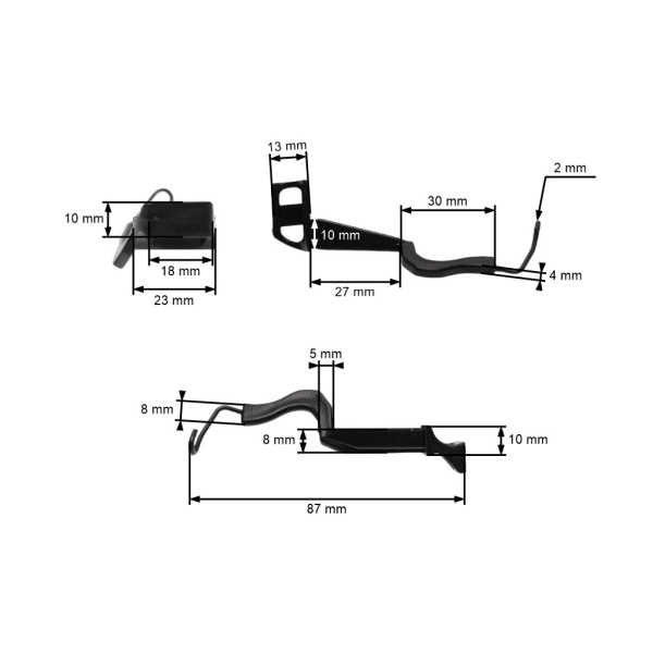 Choke Link für Husqvarna 51 55 55 Rancher Kettensägen (OEM 503608401)