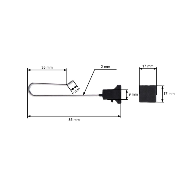 Chokegestänge für Kettensägen Stihl 070 090 090G MS720 (OEM 11061802500)