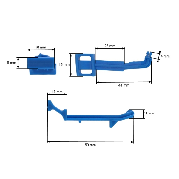 Chokestange für Husqvarna 340 345 346XP 350 351 353 Jonsered 2141 2145 2149 CS2145 CS2150 CS2153 (OEM 503869601)