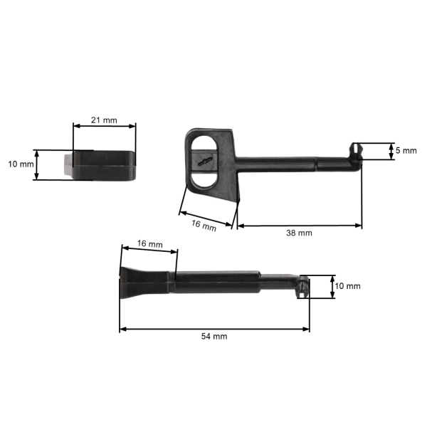 Chokestange für Husqvarna 36 41 136 137 141 142 (OEM 530029831)