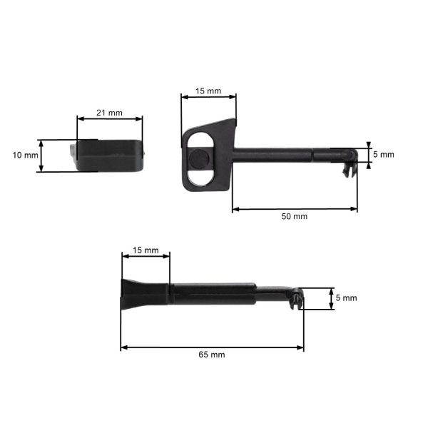 Chokestange für Husqvarna 362 365 371 372 372XP 371K 375K Kettensägen und Trennschneider (OEM 503627701)