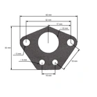 Dichtungssatz für chinesische Motorsensen und Hobby Motorsensen mit Hubraum von 43 ccm - 52 ccm