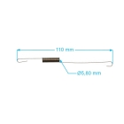 Drehzahlreglerfeder Honda GX110 GX120 GX140 GX160 GX200 Zongshen 168FB GB200 (OEM 16562-ZE1-020)