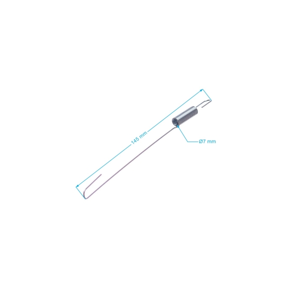 Drehzahlreglerfeder Honda GX240 GX270 Zongshen 177F (OEM 16561-ZE2-020)