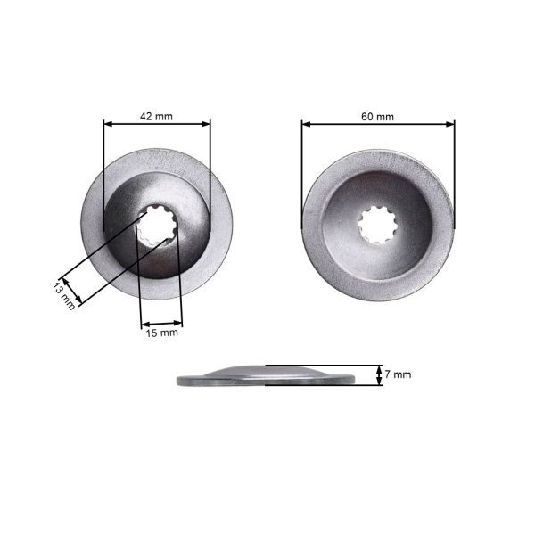 Druckscheibe für Stihl Freischneider FS160 FS180 FS220 FS280 FS300 FS350 FS400 FS450 FS480 (OEM 41287131600)