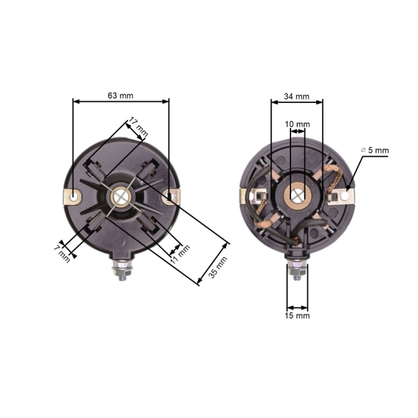E-Starterabdeckung für Briggs & Stratton Motoren (OEM 395537 176432 176452 196402)