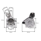 Elektrischer Anlasser für Motoren Zongshen XP680 ab Baujahr 2023 (OEM 100148820-0001)