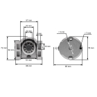 Elektrischer Starter für Motoren Loncin LC1P88F LC1P90F LC1P92F (OEM 270360132-0004 270360077-0001 270360077-T381)
