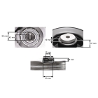 Elektromagnetische Kupplung für Gartentraktoren Alko T18 T20 Stihl Viking MT4097 MT4112 MT4412 MT6112 MT6127 Originalteil Warner (OEM 521736 521684 61701602010)