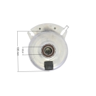 Elektromagnetische Kupplung für Gartentraktoren Castel Garden John Deere Stiga Mountfield Alpina Dolmar Makita Solo Viking Honda (OEM 5217-20 80186VK1003)