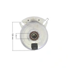 Elektromagnetische Kupplung für Gartentraktoren Castel Garden John Deere Stiga Mountfield Alpina Dolmar Makita Solo Viking Honda (OEM 5217-20 80186VK1003)