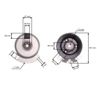 Elektromagnetische Kupplung für Gartentraktoren Husqvarna Jonsered Poulan Ariens Axxom Elektrolux John Deere MTD Viking (OEM 532160889 892595)