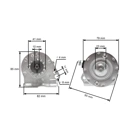 Elektrostarter für Briggs & Stratton Cub Cadet John Deere Sabo Scotts Toro Motoren (OEM 693551 593934)
