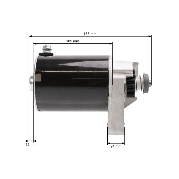 Elektrostarter für Briggs & Stratton Cub Cadet John Deere V Twin 14,0 PS 16,0 PS 18,0 PS (OEM 393017 394674 394808 497596 399928 495100)
