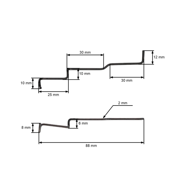 Gasgestänge für Kettensäge Stihl 044 046 MS440 MS460 MS461 (OEM 11281821500)