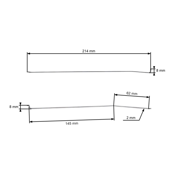 Gasgestänge für Zongshen XP420 Motoren (OEM 100007960)