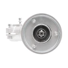 Getriebekopf für chinesische Motorsensen und Motorsensen aus dem Hobbymarkt mit einem Rohrdurchmesser von 26 mm auf einer 9-Zahn-Welle