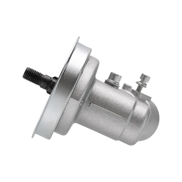 Getriebekopf für chinesische Motorsensen und Motorsensen aus dem Hobbymarkt mit einem Rohrdurchmesser von 26 mm auf einer 9-Zahn-Welle