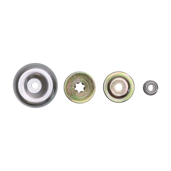 Getriebekopf für chinesische Motorsensen und Motorsensen aus dem Hobbymarkt mit einem Rohrdurchmesser von 26 mm auf einer 9-Zahn-Welle