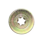 Getriebekopf für chinesische Motorsensen und Motorsensen aus dem Hobbymarkt mit einem Rohrdurchmesser von 26 mm auf einer 9-Zahn-Welle