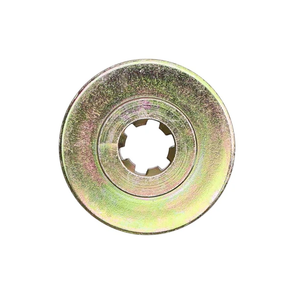 Getriebekopf für chinesische Motorsensen und Motorsensen aus dem Hobbymarkt mit einem Rohrdurchmesser von 26 mm auf einer 9-Zahn-Welle