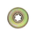 Getriebekopf für chinesische Motorsensen und Motorsensen aus dem Hobbymarkt mit einem Rohrdurchmesser von 26 mm auf einer 9-Zahn-Welle