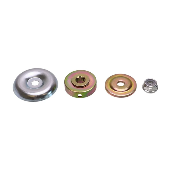 Getriebekopf für chinesische Motorsensen und Motorsensen aus dem Hobbymarkt mit einem Rohrdurchmesser von 28 mm auf einer 9-Zahn-Welle