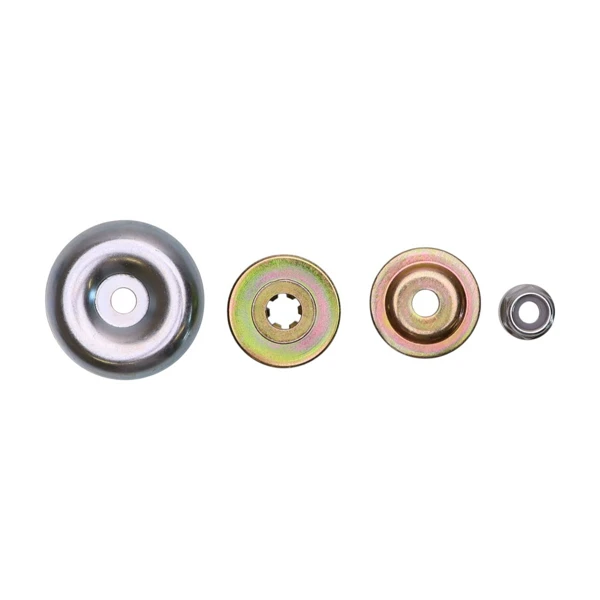 Getriebekopf für chinesische Motorsensen und Motorsensen aus dem Hobbymarkt mit einem Rohrdurchmesser von 28 mm auf einer 9-Zahn-Welle
