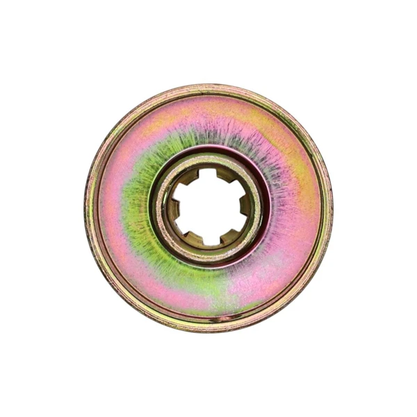 Getriebekopf für chinesische Motorsensen und Motorsensen aus dem Hobbymarkt mit einem Rohrdurchmesser von 28 mm auf einer 9-Zahn-Welle